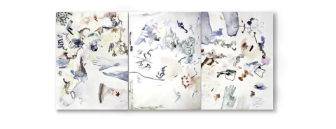 María Ferrari Hardoy. Todo de mí. tríptico, 98 x 72 cm c/u