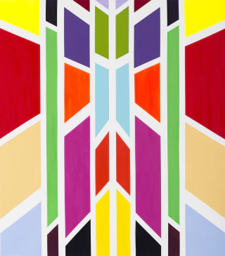 Andrea Fried. Umbral II, 179 x 159 cm