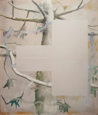 Ramiro Sacco. Un día del árbol, 175 x 150 cm