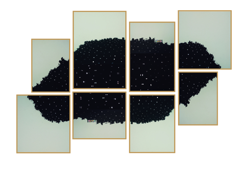 GABRIEL GARCILAZO. EMPLAZAMIENTOS XXVIII. 200 X 270 CM