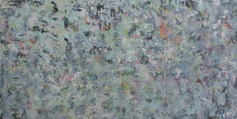 Veronica Sanes. Sin Título, 100 x 200 cm.