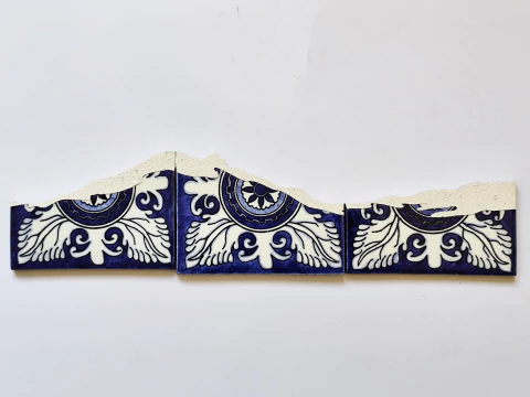 ANA GÓMEZ. Volcán, 14.5 x 57.5 x 2 cm - comprar online