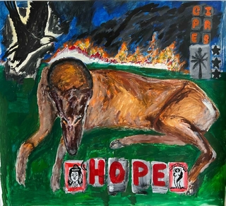 Amador Rojas. Hope, 105 x 110 cm - comprar online