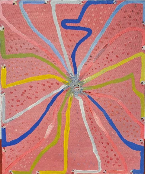 Lino Divas. Sin titulo, 60 x 50 cm