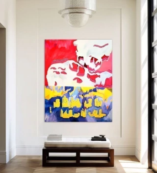 Lino Divas. Ribvoc, 180 x 150 cm