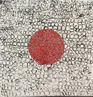 Diana Chorne. Sin titulo, 100 x 100 cm