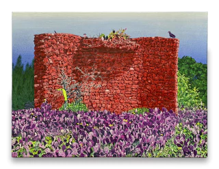 SANTIAGO ROBLES. ZOPILOTL, 61 X 81 CM.