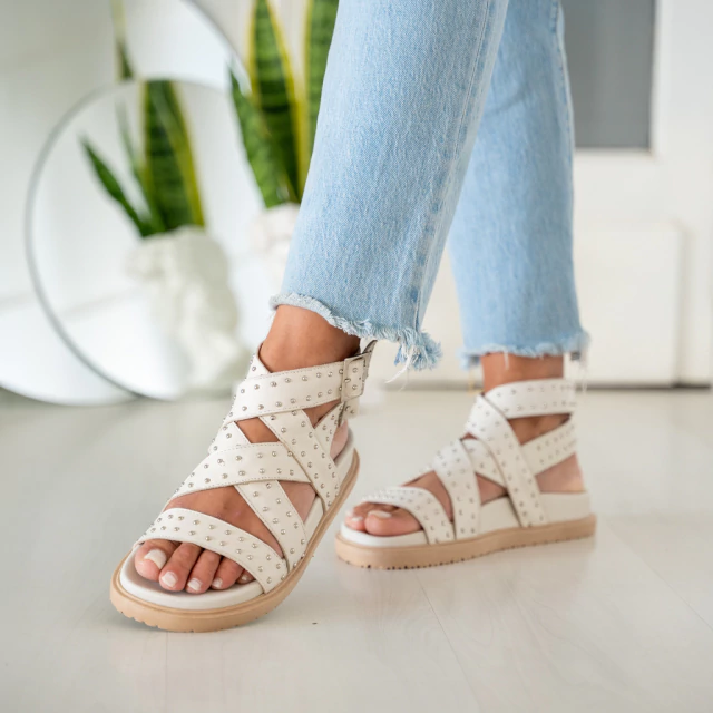 SANDALIA CHARO NATURAL — imagen 4