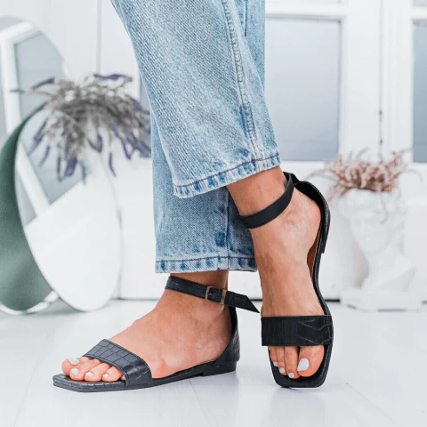 SANDALIA JULIE NEGRO