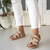 SANDALIA DIANA PLATINO - comprar online