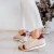ZAPATILLA ETTA NATURAL Y BORDÓ