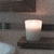 Imagen de Set de vela de cera de soja en vaso esmerilado + Aromatizante de telas y ambiente (en caja)