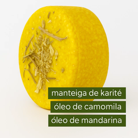 Shampoo em Barra Cabelos Loiros Camomila - comprar online