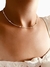 Collar Hawaii de acero blanco