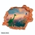 Vinilo decorativo infantil Pared Rota 3D Dinosaurios