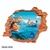 Vinilo decorativo infantil Pared Rota 3D Luca