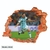 Vinilo decorativo infantil Pared Rota 3D Fútbol Messi