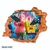 Vinilo decorativo infantil Pared Rota 3D Bob Esponja