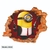 Vinilo decorativo infantil Pared Rota 3D Minions