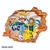 Vinilo decorativo infantil Pared Rota 3D Dragon Ball