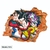 Vinilo decorativo infantil Pared Rota 3D Dragon Ball