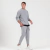 Buzo JUEZ Panal Liviano Gris