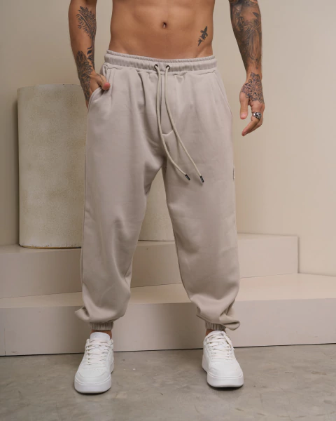 Jogger Frisa OBAN Greige - comprar online