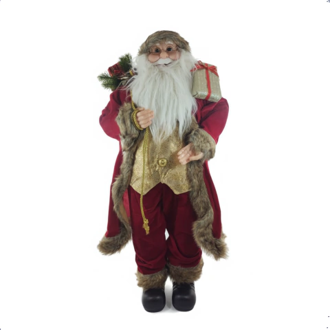 Muñeco Papá Noel Decorativo 90 cm