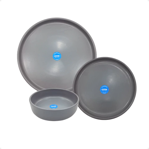 Vajilla X18 Piezas Ceramica Linea Fenikk Crmk - Moderno Bazar