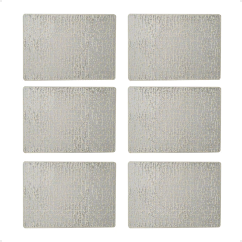 Set X6 Individuales Rectangulares De Mesa 45 x 30 cm - tienda online