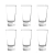 Set X6 Vasos De Vidrio 400 ml London Cristar - comprar online
