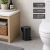 Cesto Basura Pedal Negro Mate 3 Litros Con Tacho Interno en internet