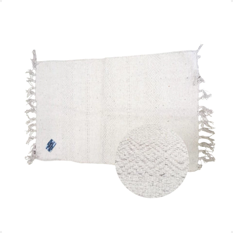 Alfombra Costado Cama Crudo 50 cm x 80 cm - Moderno Bazar
