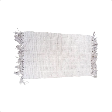 Alfombra Costado Cama Crudo 50 cm x 80 cm en internet