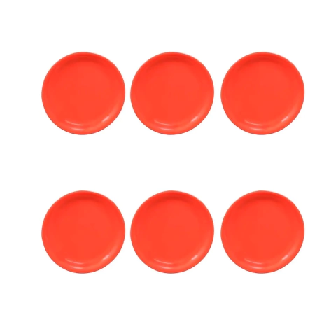 Set X6 Platos Playos Cerámica 25.5 cm Crmk