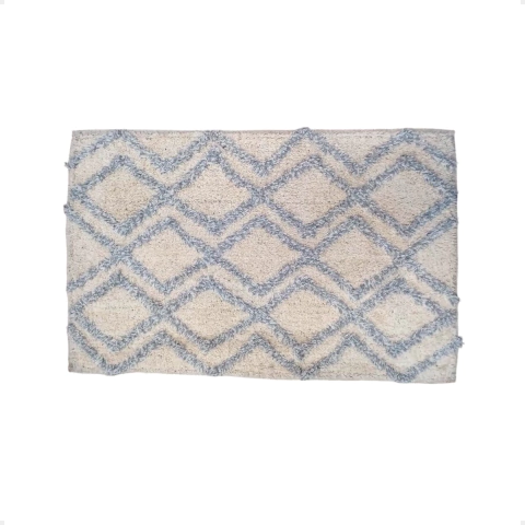 Alfombra Baño Lisa Rombos 60 cm x 40 cm en internet