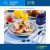 Set X6 Platos Playos De Cerámica 24 Cm Grecia Biona Oxford en internet