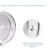 Set X2 Tazas Con Asa Vidrio Borosilicato Doble Capa 350 ML - comprar online