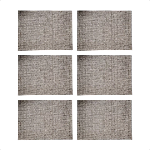 Imagen de Set X6 Individuales Rectangulares De Mesa 45 x 30 cm