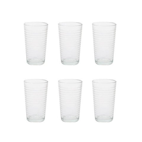 Set X6 Vasos De Vidrio 350 Ml Irupe Cobra Durax - comprar online