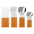 Set X24 Cubiertos Acero Inoxidable Dynamic Tramontina