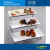 Set X6 Bandejas Ceramica Blanco 25x15 - Moderno Bazar