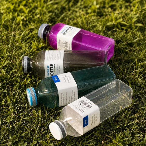 Botella Plástica Deportiva 600 ml