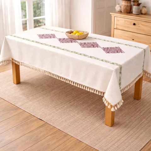 Mantel Antimanchas Rectangular 1.40x2.00 Mts Premium - comprar online