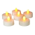 24 Velas Led Luz Calida Con Pila Souvenir Cumpleaños Decoracion - comprar online