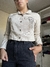 Camisa Jaqueta Cropped Franjas - comprar online