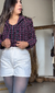 Jaqueta Cropped Tweed Alfaiataria - comprar online