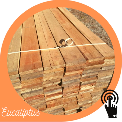 Tablas 1" Eucaliptus sin nudos ($ por tabla)