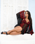Imagem do Conjunto de Camisola com Robe Sensual com Bojo Fecho Calcinha Fio Regulavél Preto