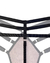Conjunto Lock Cropped sem Bojo Cruzado Fio Dental Costa Nua Preto - loja online